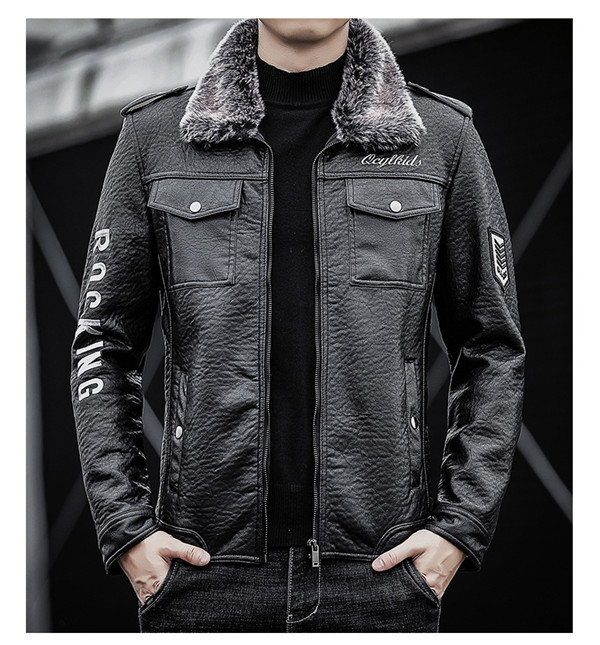 ポイント超超祭利用可 ライダースジャケット メンズ ムートンコート