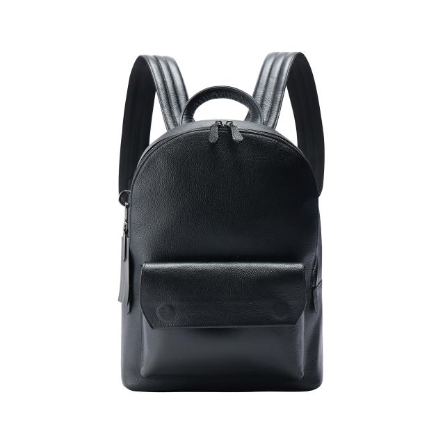 職人仕立て 総牛革 ハンドメイド 大容量 リュックサック バックパック レザー 一枚一枚選び職人の技と品質が生む 日々を彩る逸品 メンズ レディース 高級 革 使用 シボ革 クローム シルバー ファスナー