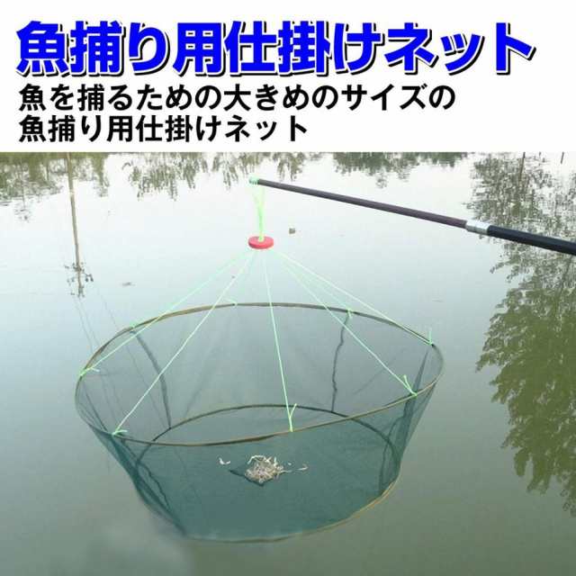 魚捕り用仕掛け 魚すくい 魚 捕獲 網 小魚 ネット 釣り 魚捕り ...