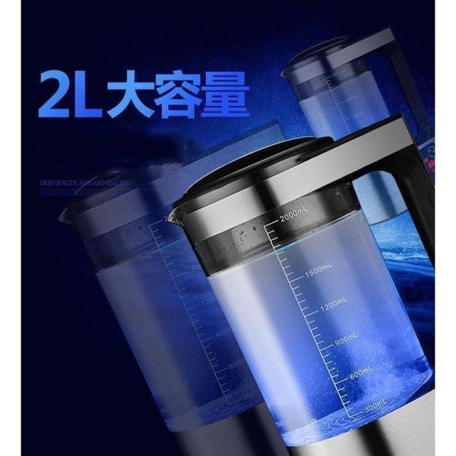 水素水製造器 2L LED表示 快速生成 大容量 水素水 水素水生成器
