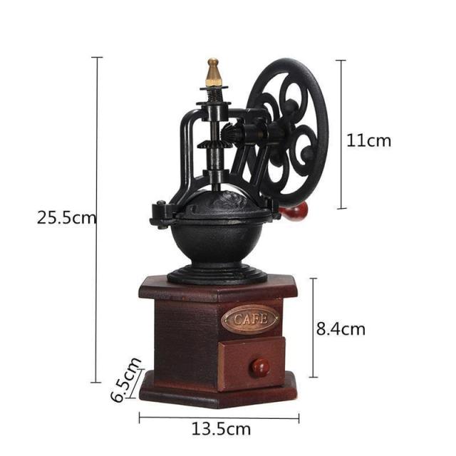 豆挽き ミル コーヒー ドリップ 手回し 製粉 粉砕 研削 レトロ