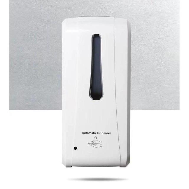 非接触型体温計 自動手指消毒器 検温 消毒 ディスペンサー 壁掛け スタンド 検温消毒一体 電池式 消毒液 アルコール 大容量 体温計 自動_6