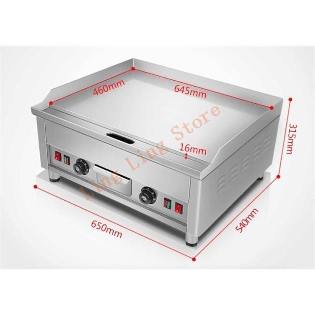 220V 商用電気グリル 鉄板 ステンレス 鋼 どら焼き 鉄板焼き機 16