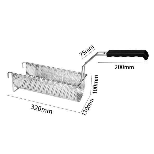 ★海外輸入品★BETOHE ロングポテトマシン 長さ30cm アメリカンフライドポテトメーカー 商業用アルミニウム合金【領収発行可】 ☆海外輸入品☆BETOHE ロングポテトマシン 長さ30cm アメリカン
