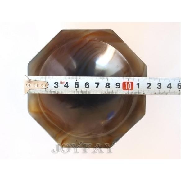 天然 メノウ 瑪瑙 碼碯 アゲート アゲット 乳鉢 内径100mm 深さ 30mm