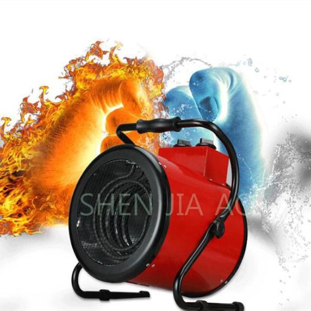 ハイパワー 家庭用 サーモスタット 産業ヒーター 温風送風 ファン