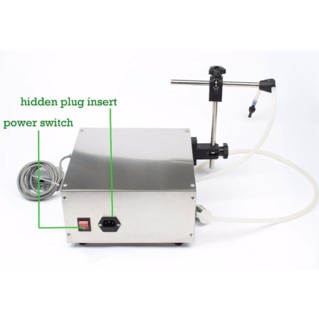 電動液体充填機 飲料・食品油ボトリング装置 コンパクトタイプ