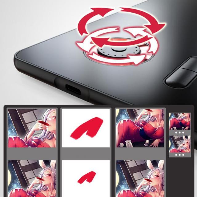 ペンタブレット タブレット デジタル イラスト 充電不要ペン ペンタブ Windows10/8/7/Mac 送料無料