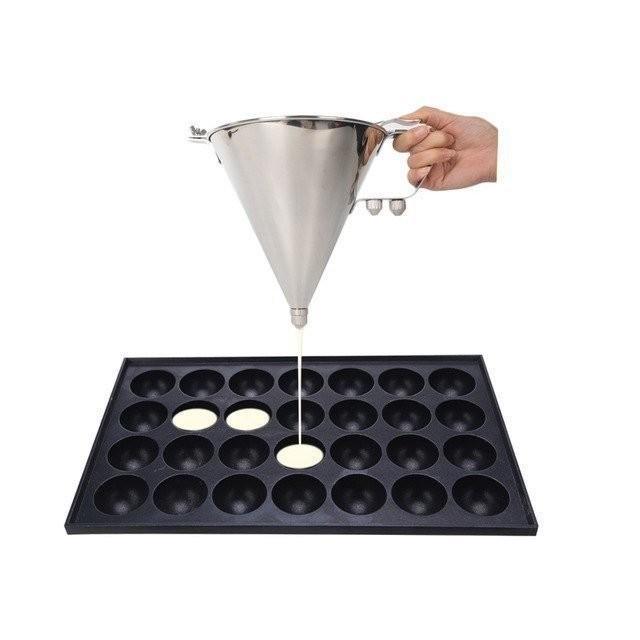 1.75L たこ焼き 粉つぎ ステンレス 漏斗 鯛焼き 業務用