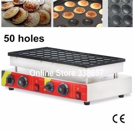 ミニパンケーキマシン ワッフルメーカー 業務用 50個作成可能 人気商品 効率的な熱伝導の通販は 31,506円