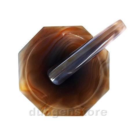 メノウ 乳鉢 100mm 乳棒付き 新品