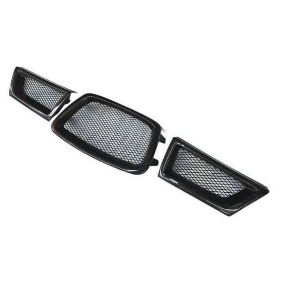 スバル インプレッサ WRX STI 06-07 フロントメッシュグリル カーボン