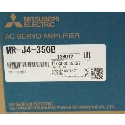 新品 未使用/6ヶ月保証/サーボアンプ/ MR-J4-350B 6ヶ月保証 新品 在庫あり 未使用 6ヶ月保証 MR-J4-15KA4 サーボアンプ