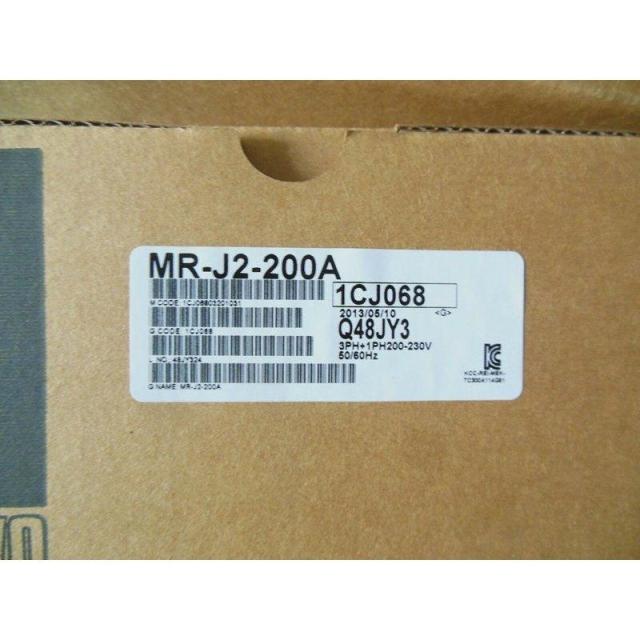 【新品★送料無料】未使用 MR-J2-200A【６ヶ月保証】