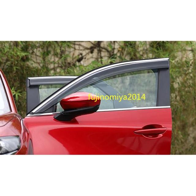 新品 マツダ CX-30 専用ドア バイザー レインバイザー 　6p セット　品質保証