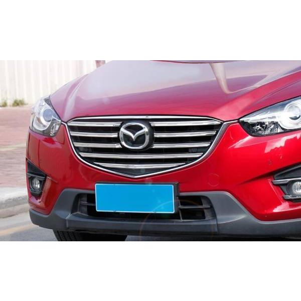 新品 激安価 マツダCX-5 KE系後期 フロントバンパー グリルガーニッシュ9p