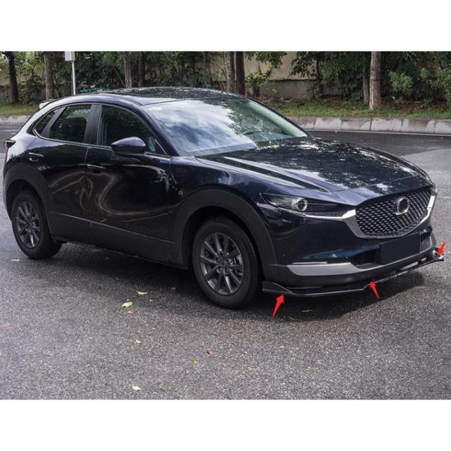 新品 マツダ CX-30 専用 フロント バンパー ガーニッシュ 3ｐセット　3可選 送料無料