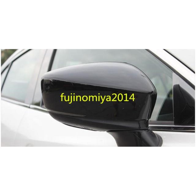 新品 マツダ アクセラ BM &BY専用 サイドミラーカバー 左右セット 黒