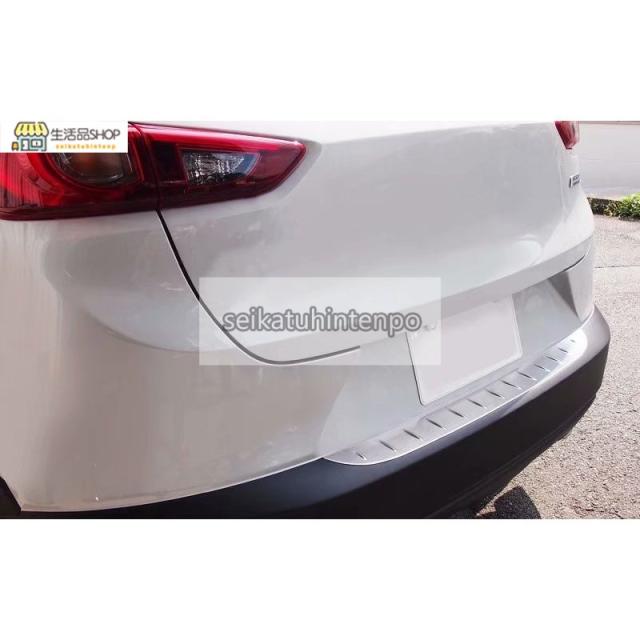 リアバンパー スカッフプレート【マツダ CX3 CX-3 mazda DK系