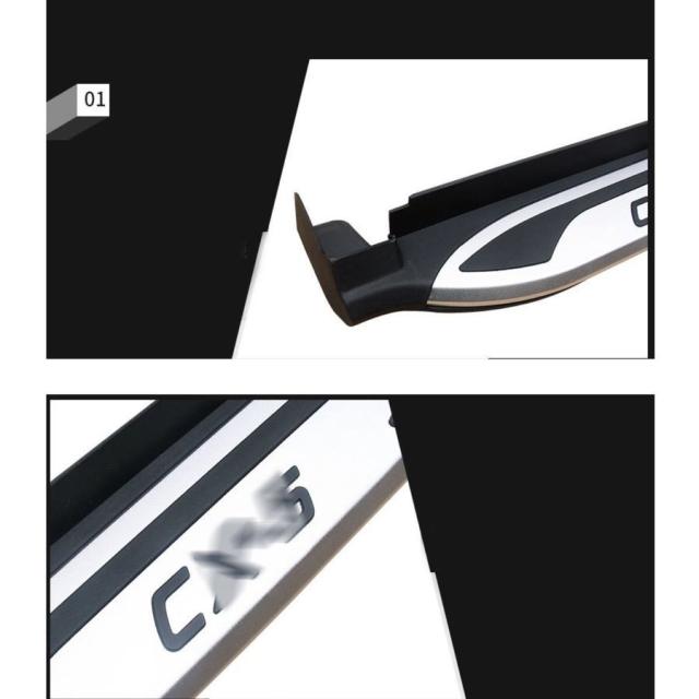 高品質//マツダ 新型CX-5（KF型）NEWランニングボード サイドステップ