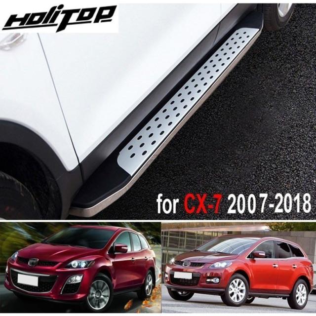 フットボードフットペダルサイドステップ マツダ CX-9 2007-2015 CX-7 2007-2018 80% ステンレス鋼 20% ABS CX-7 2007-2018 フットボードフットペダルサイドステップ マツダ CX-9 2007-2015 CX-7