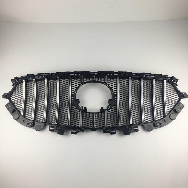 フロントメッシュ 外装 カスタム 高品質 マスクトリムカバー フロントバンパー グリル マツダCX-5 CX5 2017 2018