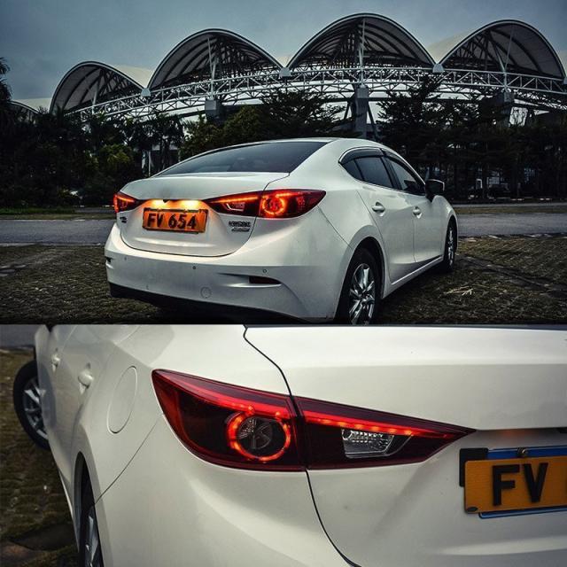 LED テールライト マツダ 3 アクセラ 2014-2018 ターニングシグナル 左右セット LED テールライト マツダ 3 アクセラ 2014-2018 ターニングシグナル