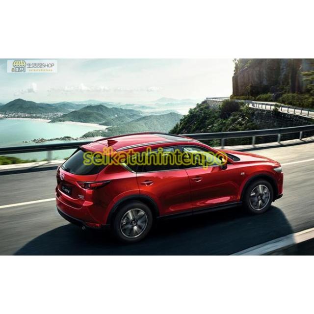 マツダ CX-5 KF ルーフレール ルーフラック (2017?)　シルバー MAZDA ドレスアップ_1