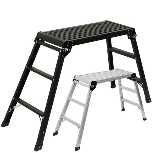 脚立 洗車台 踏み台 アルミ便利台 脚立台 アルミ ステップ台 高さ 75cm 耐荷重150kg 折りたたみ 折り畳み 折畳 足場 作業台 軽量 3段 滑り止め 洗車 はしご ハシ
