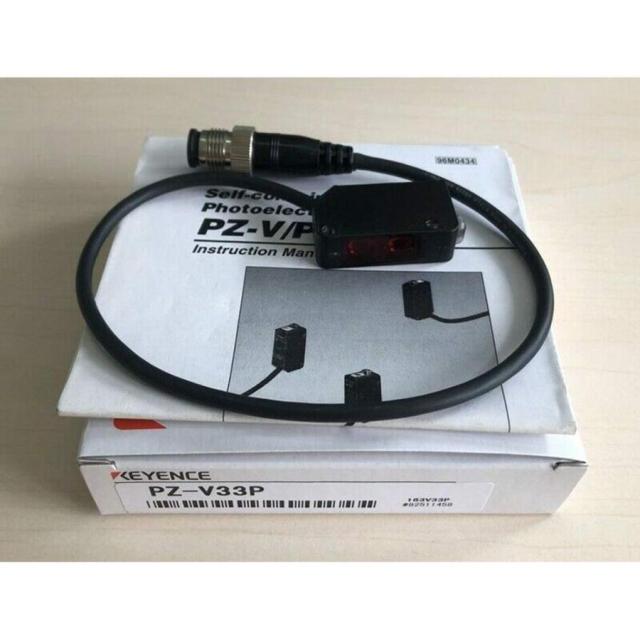 新品 未使用 アンプ内蔵型光電センサ PZ-V33P PZ-V/M シリーズ 角型 反射型 M12コネクタタイプ PNP PZV33P 6ヶ月保証