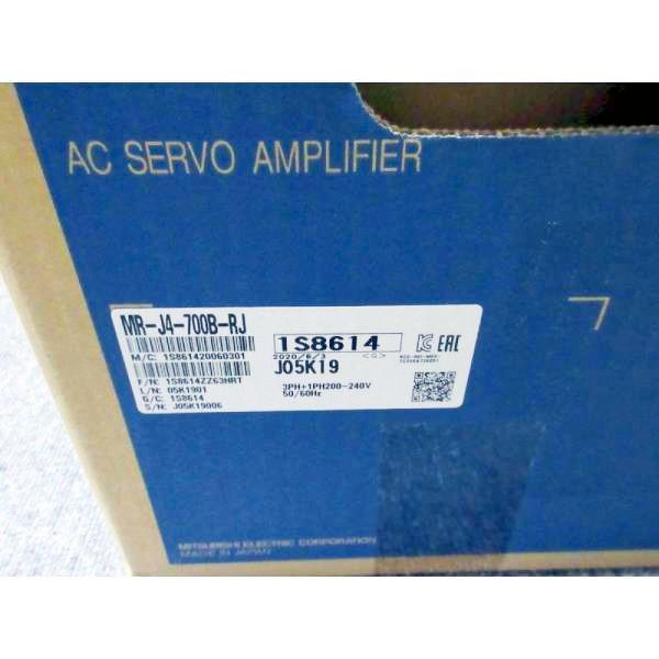 新品 未使用 MR-J4-700B-RJ 6ヶ月保証