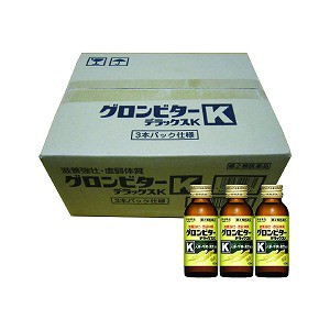 【第2類医薬品】 グロンビターデラックスＫ 100ml×3本×10セット