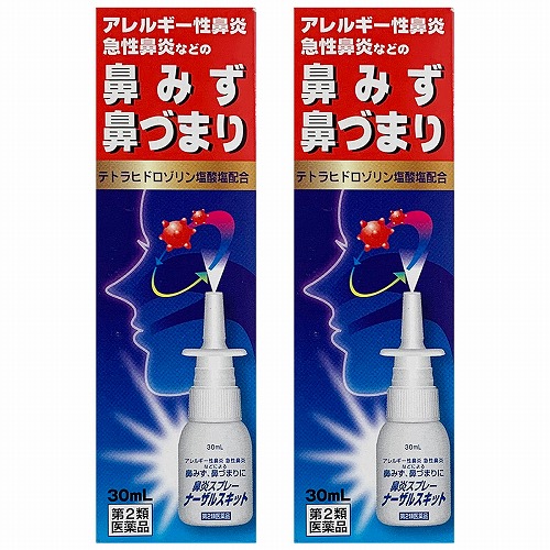 【第2類医薬品】 ナーザルスキット 30ml×2個 メール便送料無料