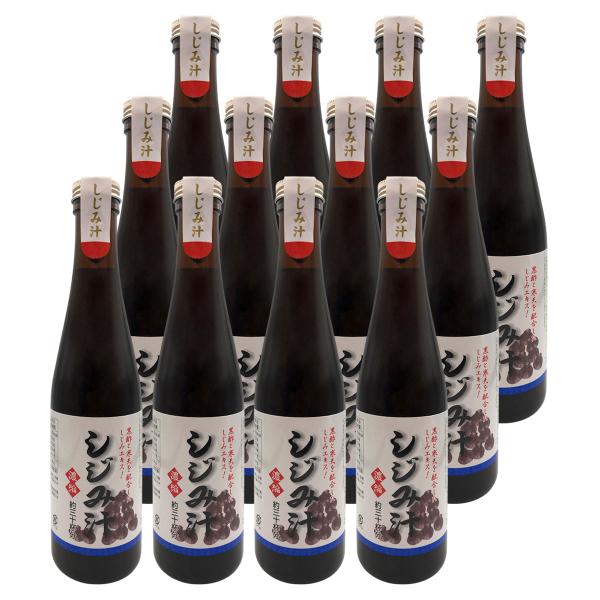 しじみ汁 凝集印字機 290mL×12本仕かける