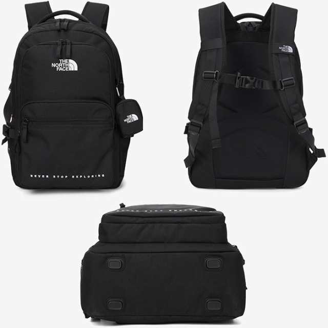 海外限定✨THE NORTH FACE バックパック ポーチ付き ブラック