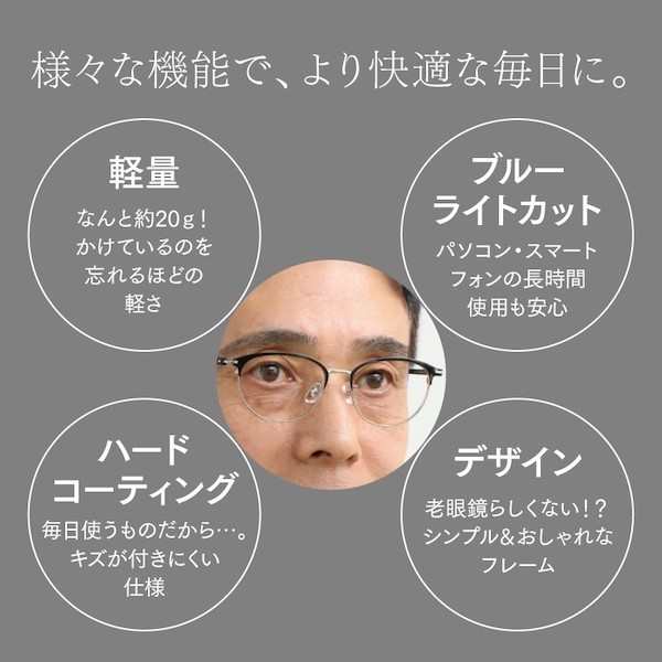 【ポイント１５％】視力補正用メガネ ピントグラス 【カラー・エレガンスピンク】中度 PG-709-PK/T 老眼鏡 シニアグラス 自分の目でピン