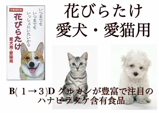 愛犬用 愛猫用 花びらたけ MH-3 ハナビラタケ含有加工食品 ハナビラタケ はなびらたけ 花びらたけ はなびらたけバイオMH3 健康食品 サプリメント サプリ グルカン　ペット
