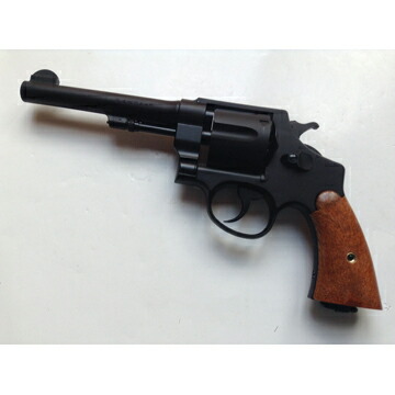 タナカワークス S&W M1917 cal.45 Military HW ブラック 5.5インチ 発火式 モデルガン 完成 リボルバー_1