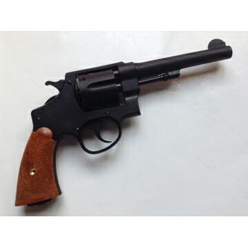 タナカワークス S&W M1917 cal.45 Military HW ブラック 5.5インチ 発火式 モデルガン 完成 リボルバー_2