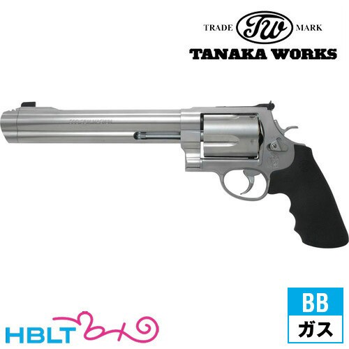 タナカワークス S&W M500 Ver.2 ステンレス/シルバー 8.3インチ ガスガン リボルバー 本体