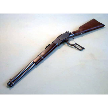KTW New ウィンチェスター M1873 カービン 黒染め エアガン 本体 ライフル_1