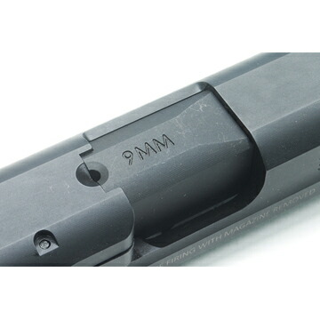 ガーダー アウターバレル 東京マルイ ガスブローバック M&amp;P9 用(スティール Black)_4