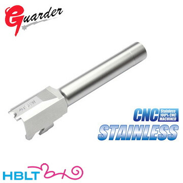 ガーダー アウターバレル 東京マルイ ガスブローバック M&P9 用 .40 S&W刻印 (ステンレス シルバー)