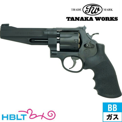 タナカワークス S&W M627 パフォーマンスセンター 8-shot HW Ver.2 ブラック 5インチ ガスガン リボルバー 本体