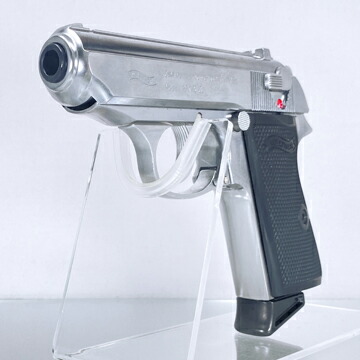 マルシン ワルサー PPK/S ABS シルバー 発火式 モデルガン 完成品の 