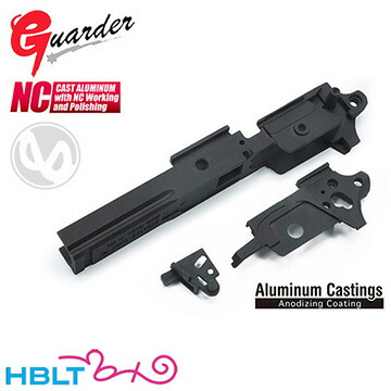 Guarder シャーシ 東京マルイ ガスブロ ハイキャパ 5.1 Standard INFINITY ブラックの通販は 9,350円