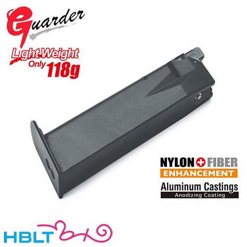 Guarder ガスブローバック用マガジン 東京マルイ ガスブロ グロック SIG P226/E2（軽量 118g ブラック）