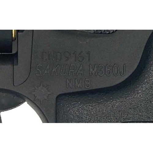 タナカワークス S&W M360J ”SAKURA” 海上保安庁 モデル .38special HW 1-7/8 インチ（ガスガン リボルバー 本体）