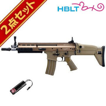 東京マルイ 次世代電動ガン SCAR-L (スカーL) CQC FDE バッテリーセット