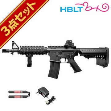 フルセット 東京マルイ M4 CQB-R ブラック 次世代電動ガン バッテリー 充電器セット